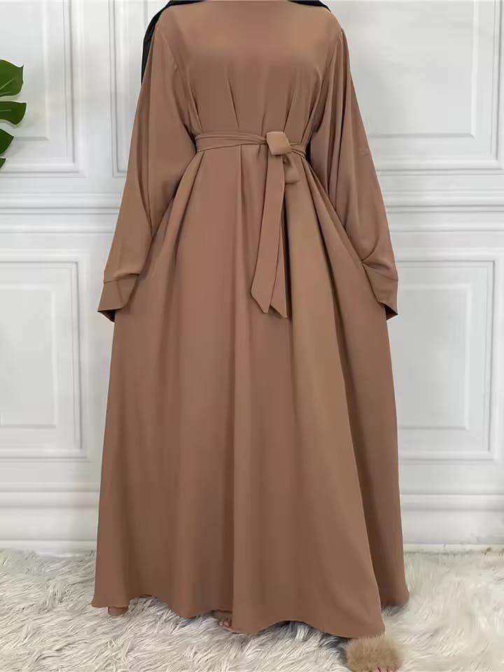 Modest Abaya Ramadan Musulman De Mode Maxi Robe Turkey Kaftan Islamic Clothing