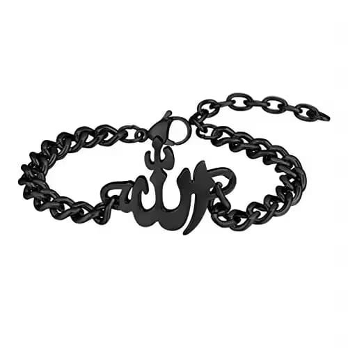 U7 Stainless Steel Allah Bracelet - Image 3